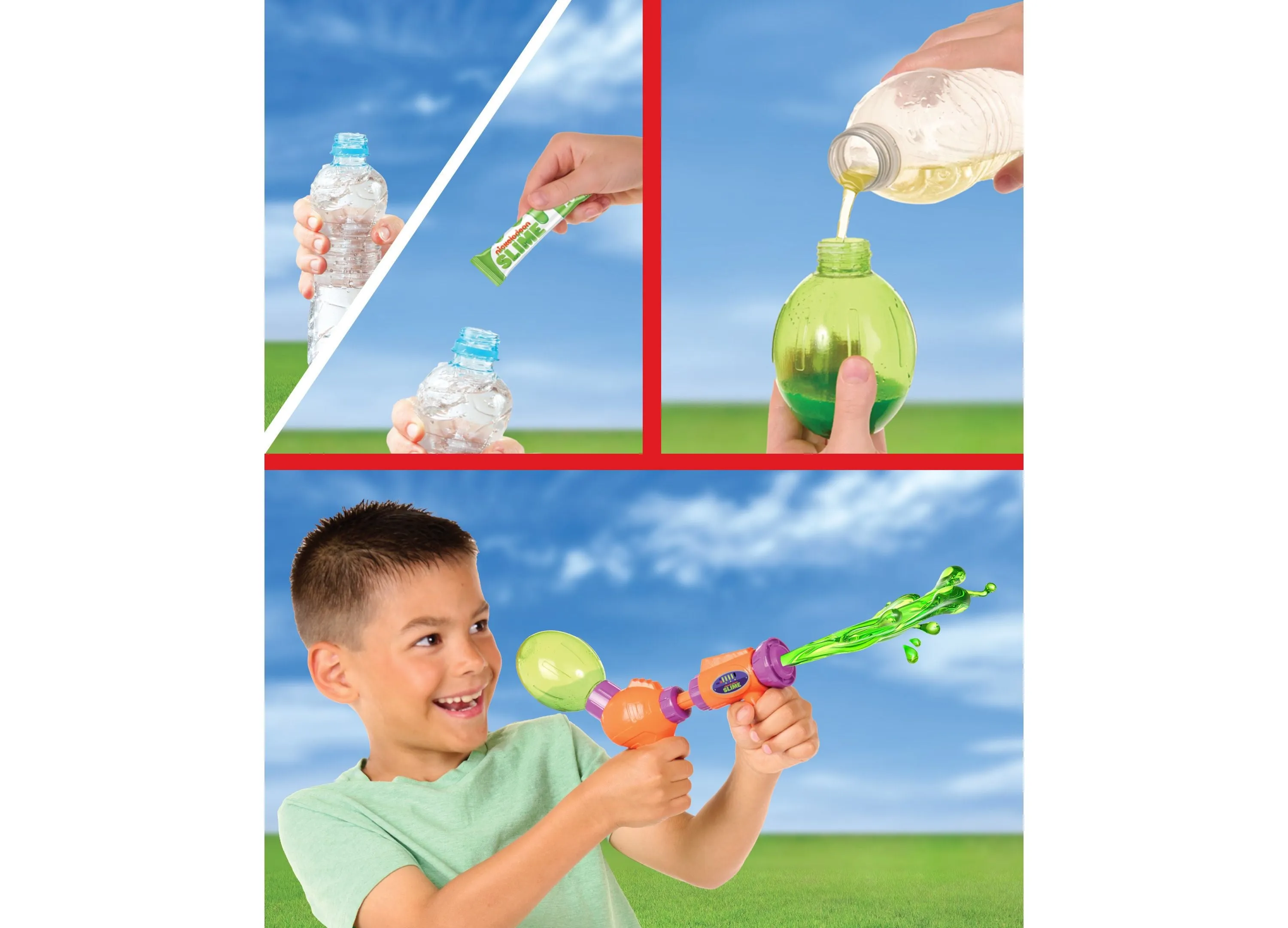Nerf Nickelodeon Slime Blaster - Outdoor Splat Splasher Toy