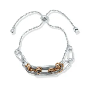Nine West Jewelry 19B00552 A cuff bracelet with an open design and polished finish.