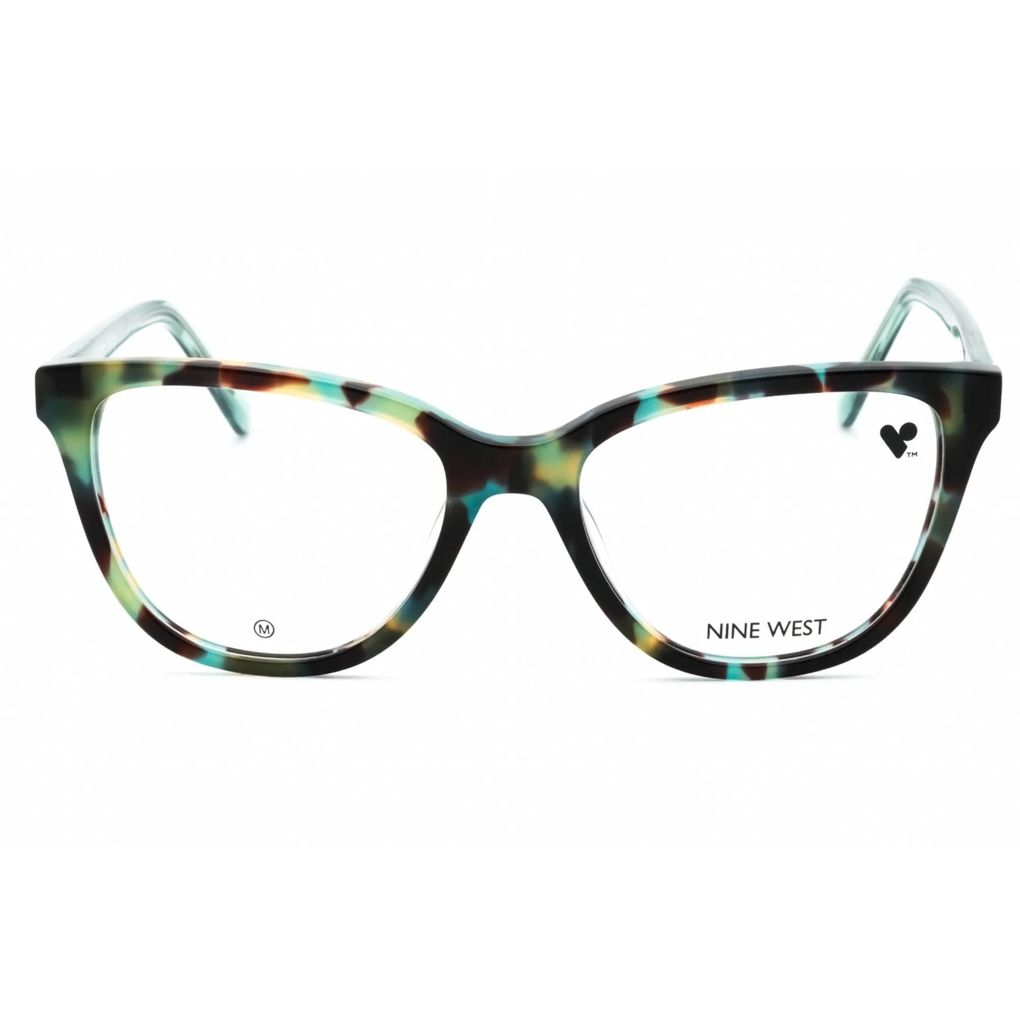 Nine West Women's Eyeglasses - Aqua Tortoise Acetate Cat Eye Shape Frame | NW5212 450
