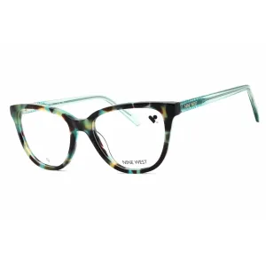 Nine West Women's Eyeglasses - Aqua Tortoise Acetate Cat Eye Shape Frame | NW5212 450