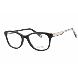 Nine West Women's Eyeglasses - Black Plastic Cat Eye Shape Full Rim Frame | NW5182 001