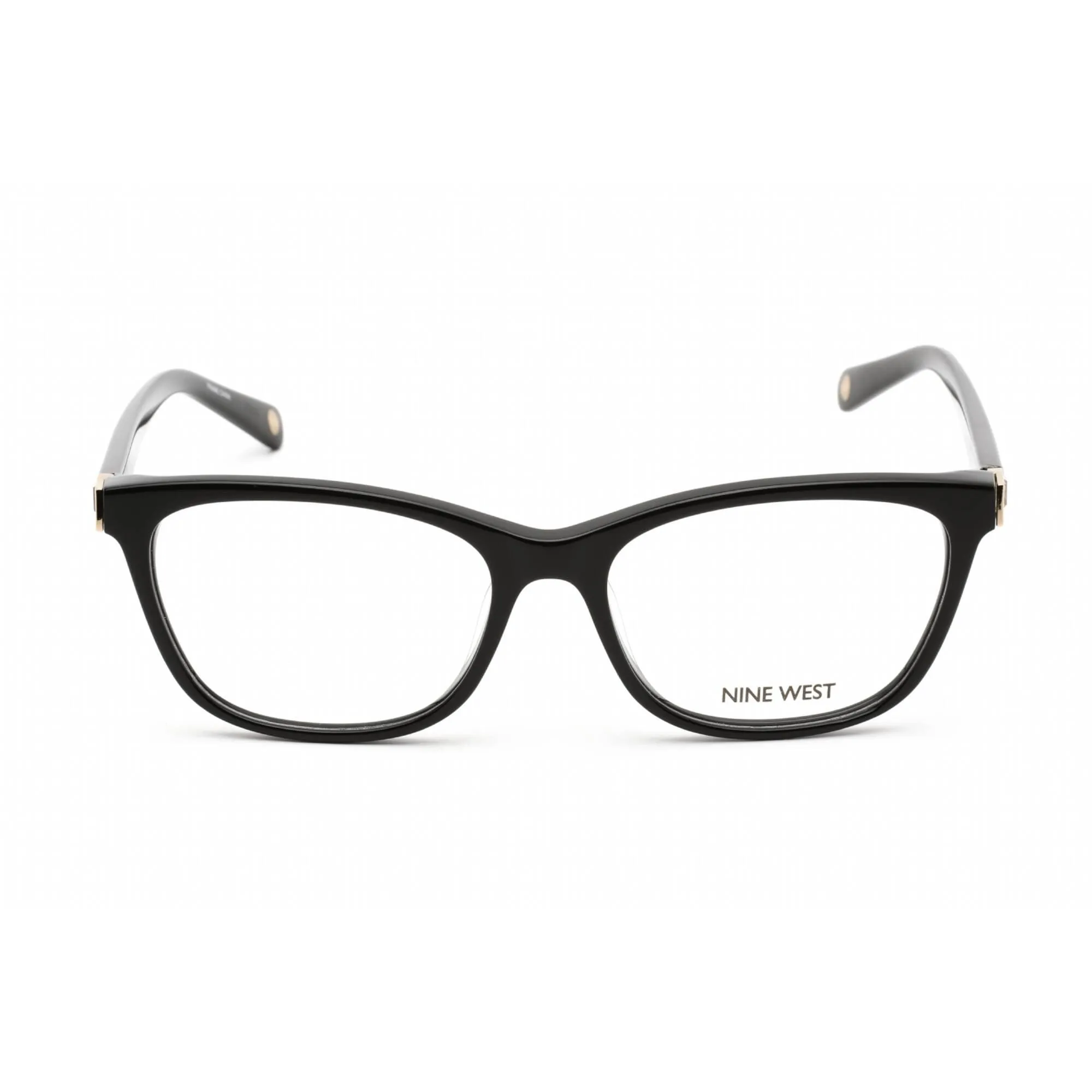 Nine West Women's Eyeglasses - Black Plastic Full Rim Cat Eye Frame | NW5171 001