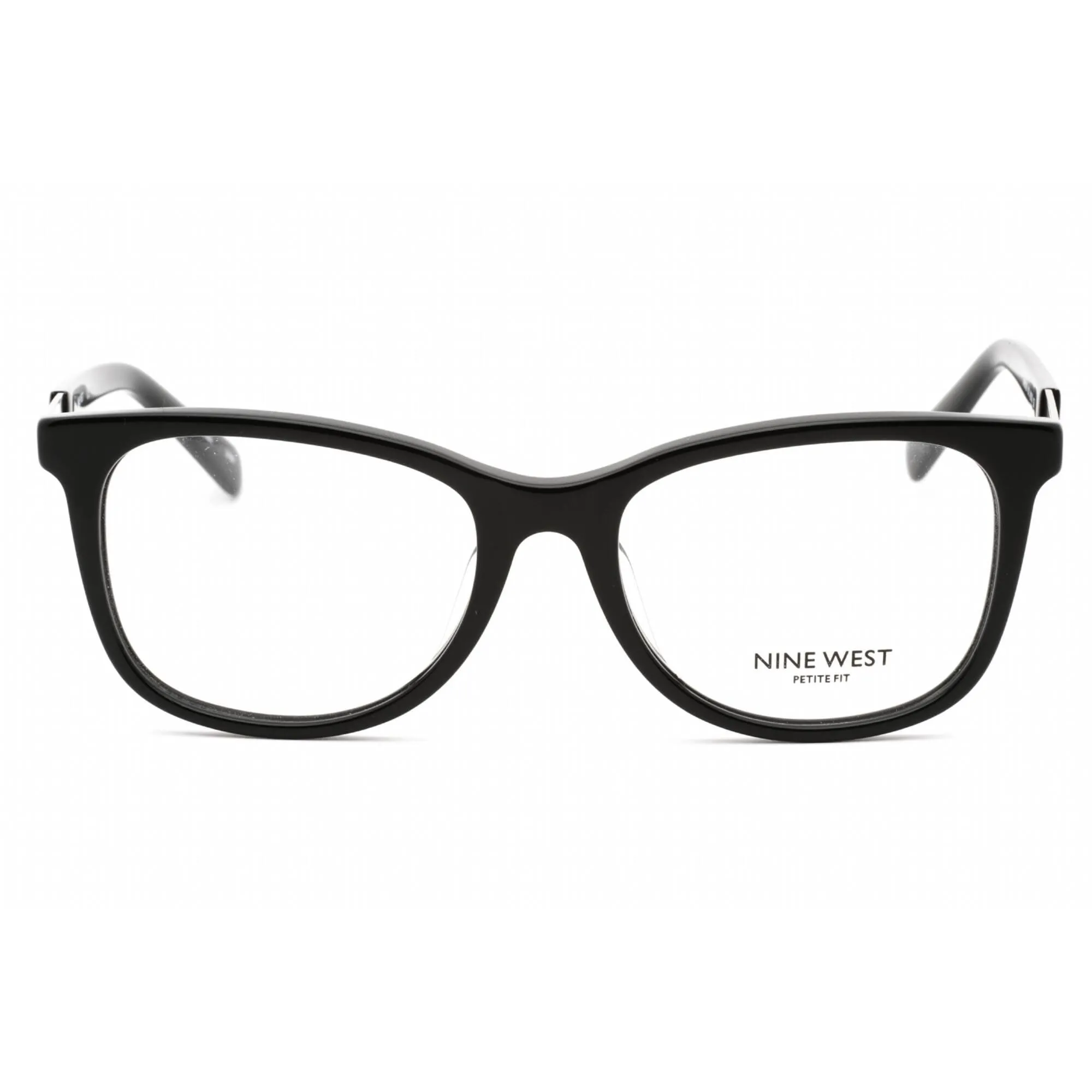Nine West Women's Eyeglasses - Black Plastic Full Rim Rectangular Frame | NW5186 001