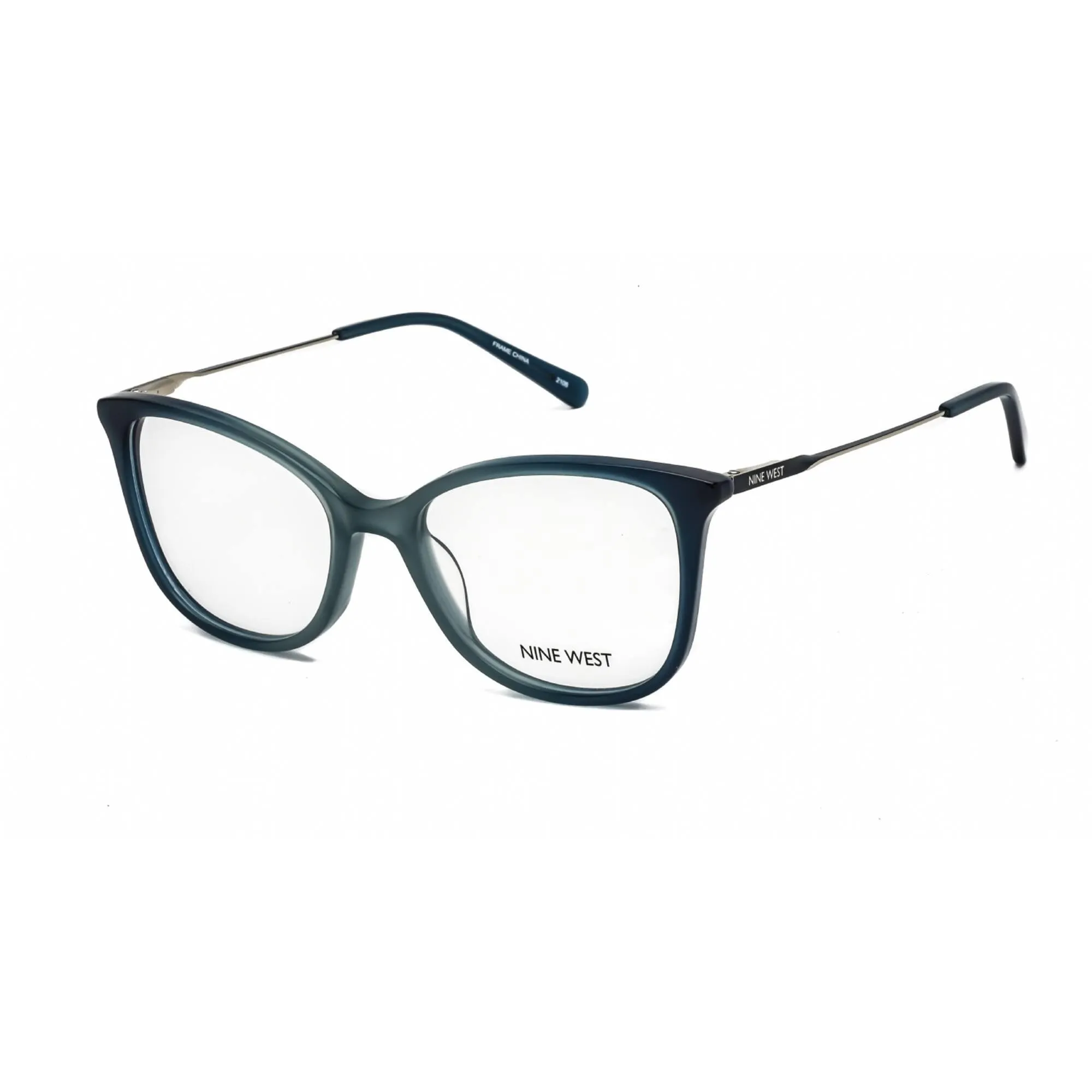 Nine West Women's Eyeglasses - Blue Gradient Plastic Cat Eye Shape Frame | NW8010 430
