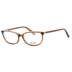 Nine West Women's Eyeglasses - Brown/Beige Plastic Cat Eye Frame | NW5161 210