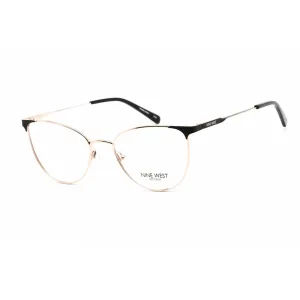 Nine West Women's Eyeglasses - Clear Lens Black Metal Cat Eye Shape Frame | NW1095 001