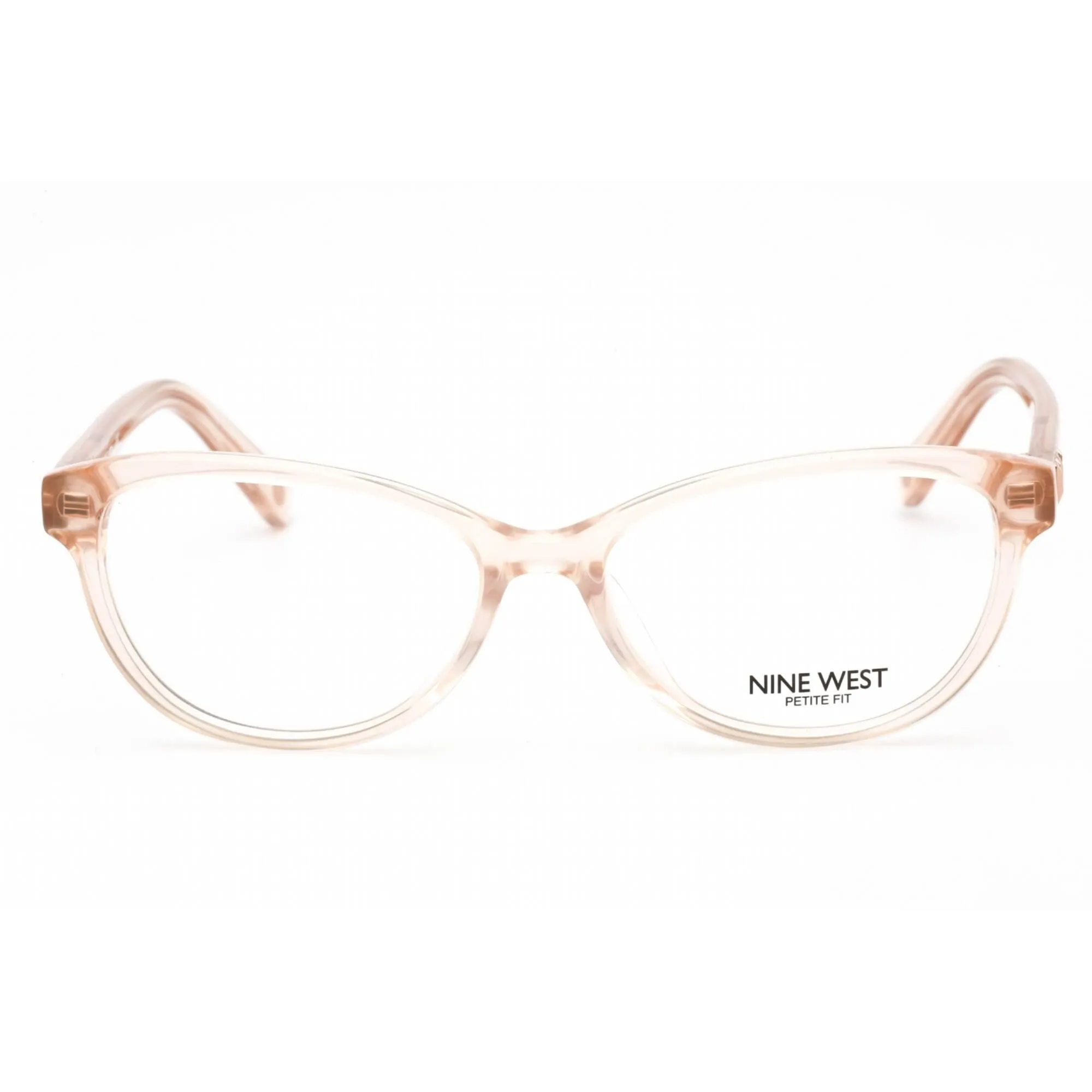 Nine West Women's Eyeglasses - Crystal Sand Plastic Full Rim Oval Frame | NW5183 265