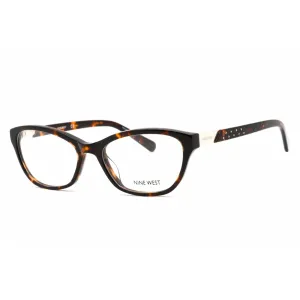 Nine West Women's Eyeglasses - Dark Tortoise Acetate Rectangular Frame | NW5203 206