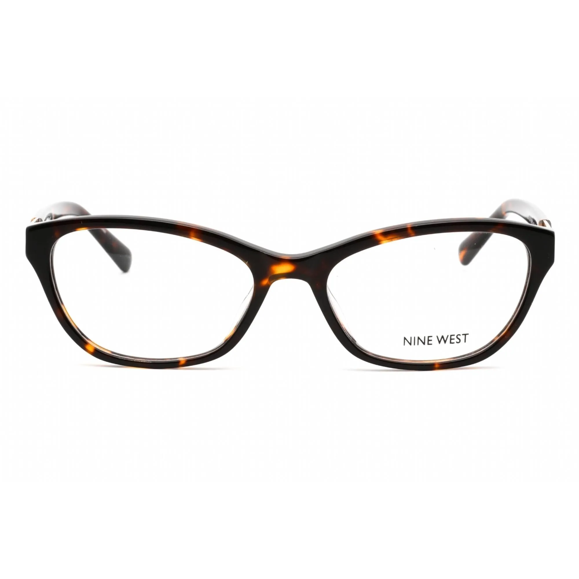 Nine West Women's Eyeglasses - Dark Tortoise Acetate Rectangular Frame | NW5203 206