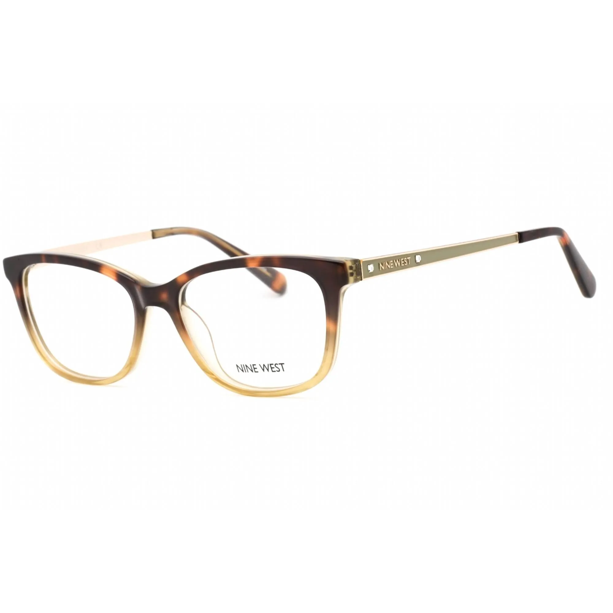 Nine West Women's Eyeglasses - Dark Tortoise/Cargo Grad Acetate Frame | NW5201 233