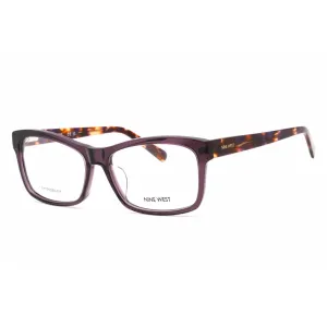 Nine West Women's Eyeglasses - Full Rim Amethyst Plastic Rectangular | NW5193X 500