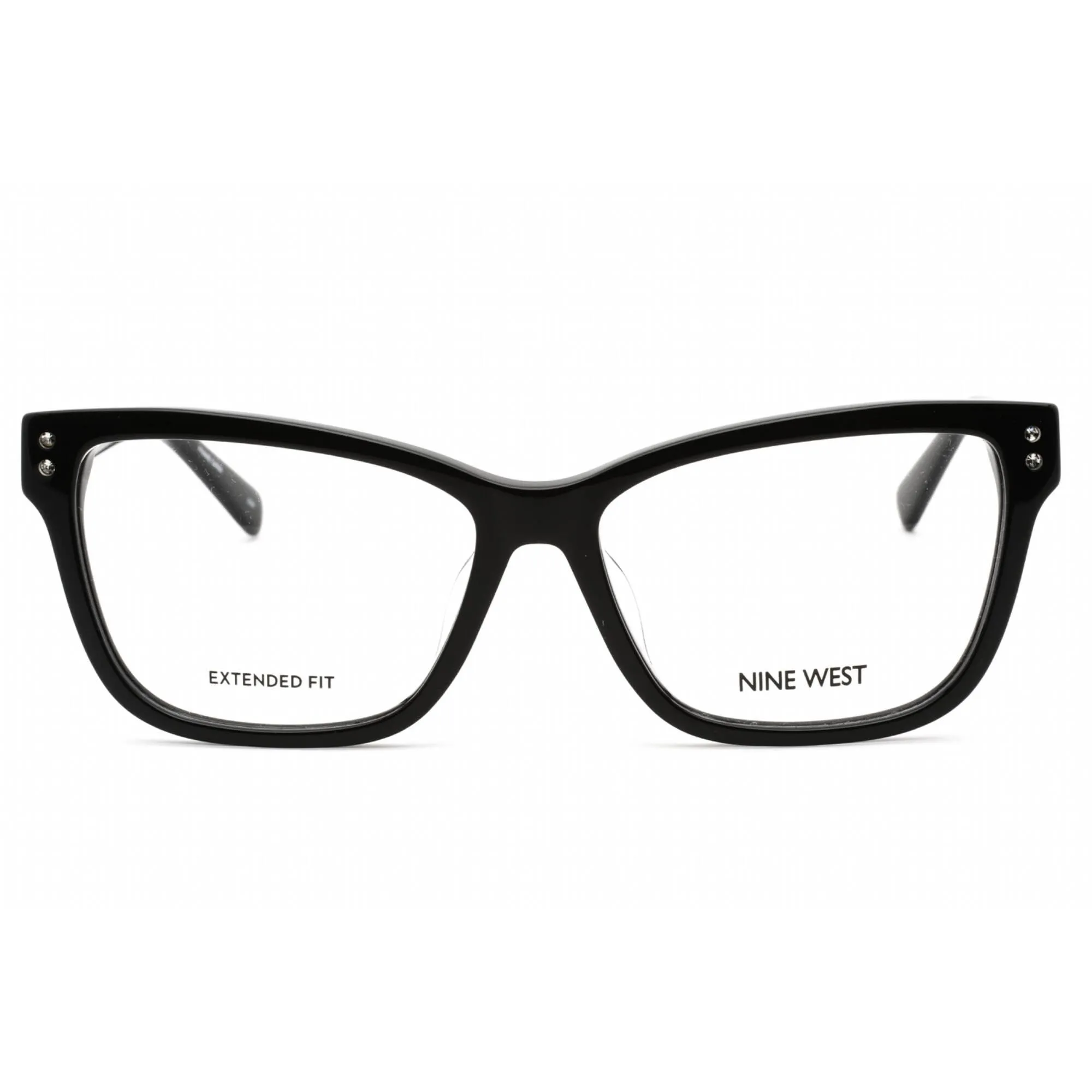 Nine West Women's Eyeglasses - Full Rim Black Plastic Cat Eye Frame | NW5197X 001