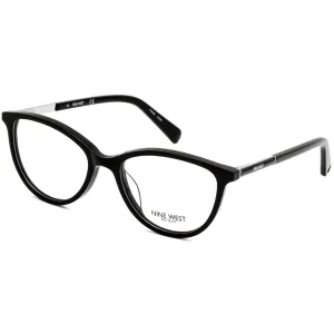 Nine West Women's Eyeglasses - Full Rim Black Plastic Cat Eye Shape Frame | NW5180 001