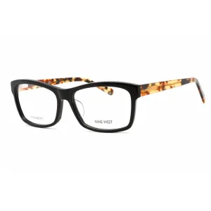 Nine West Women's Eyeglasses - Full Rim Black Plastic Rectangular Frame | NW5193X 001