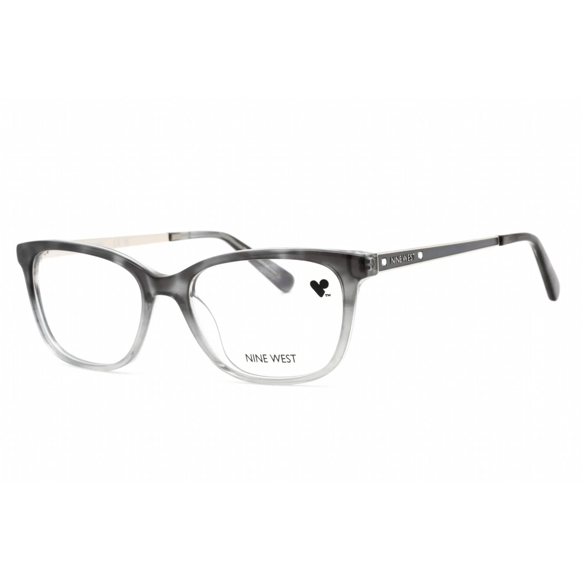 Nine West Women's Eyeglasses - Full Rim Charcoal Tortoise/Blue Gradient | NW5201 042