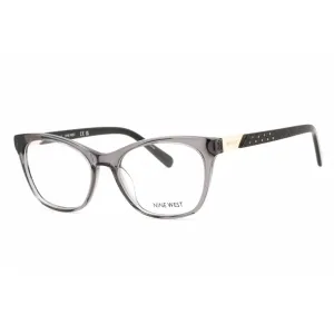 Nine West Women's Eyeglasses - Full Rim Crystal Grey Plastic Cat Eye | NW5204 014