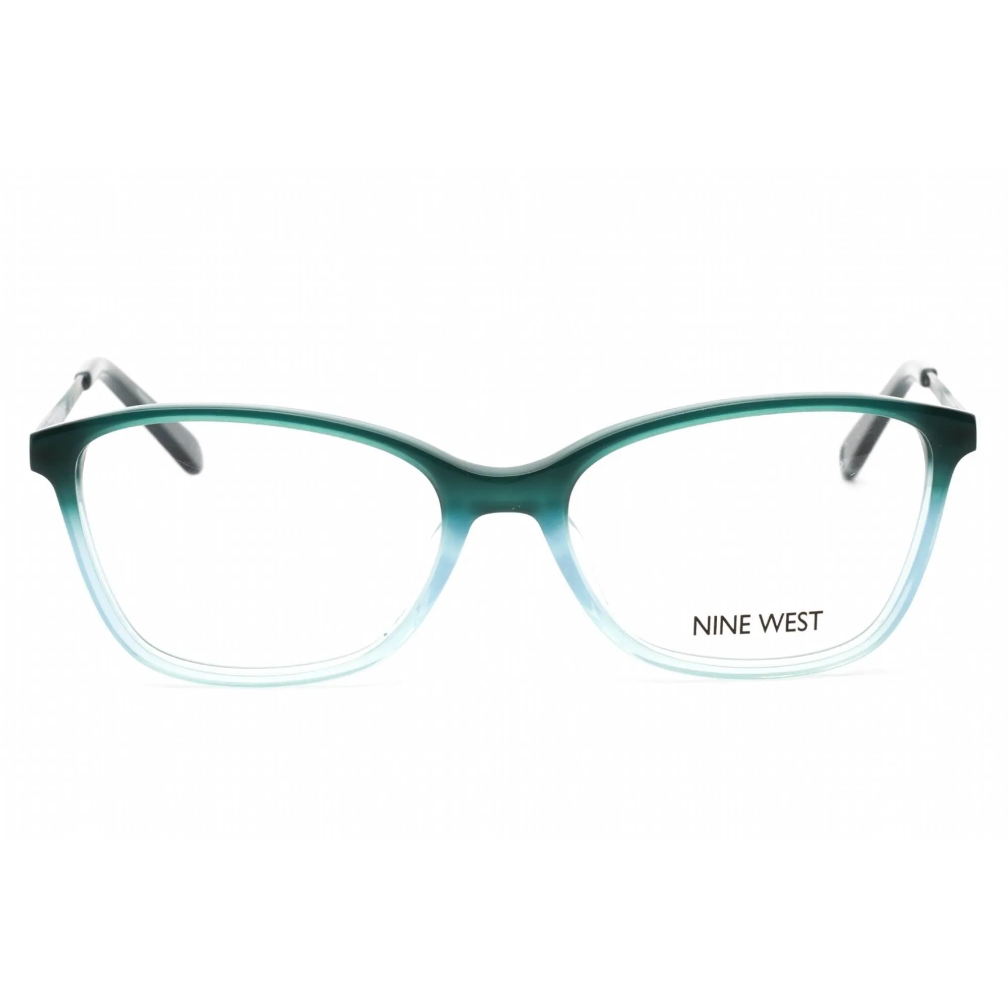 Nine West Women's Eyeglasses - Full Rim Green/Teal Gradient Plastic Frame | NW5154 306
