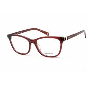 Nine West Women's Eyeglasses - Ruby Plastic Full Rim Cat Eye Frame | NW5171 605