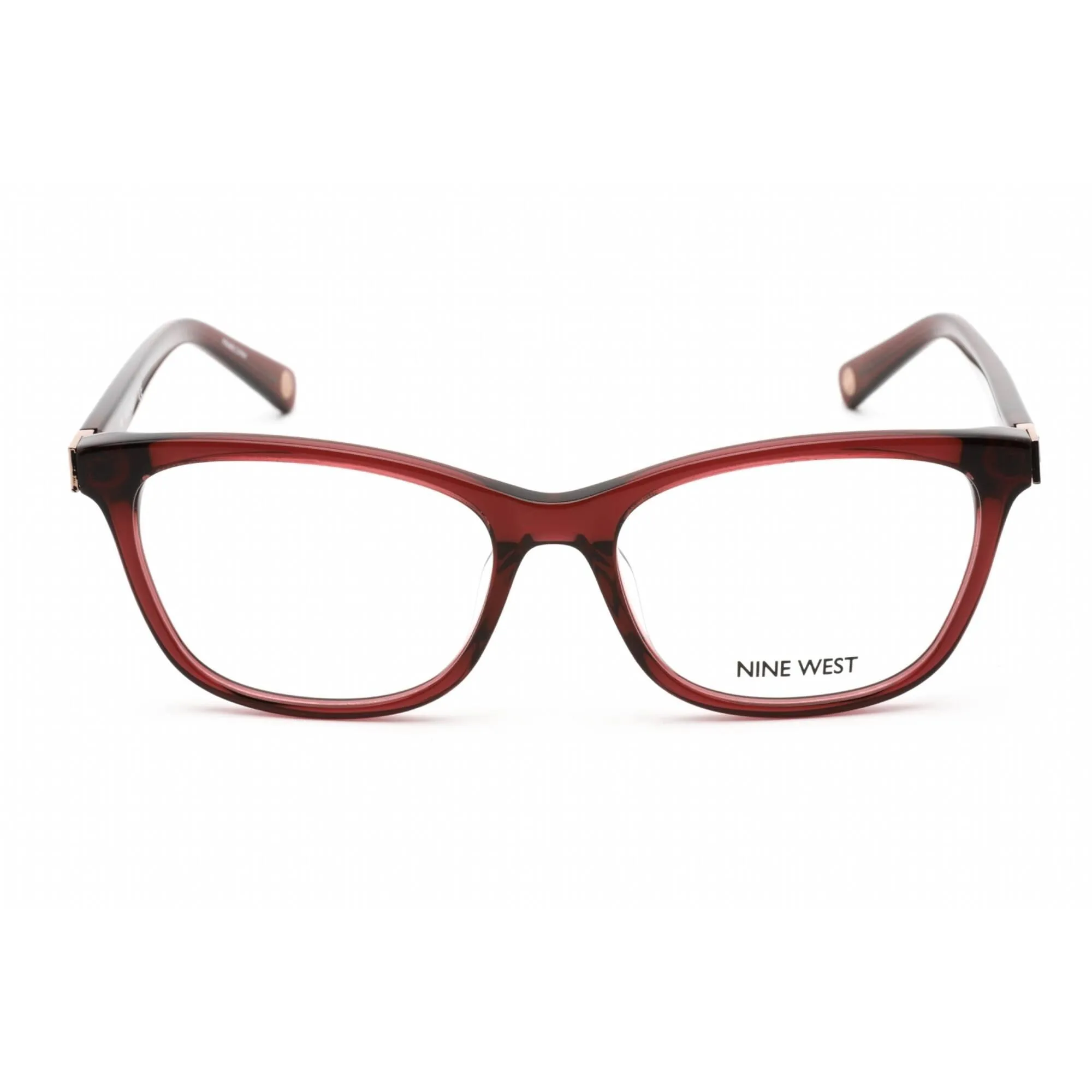 Nine West Women's Eyeglasses - Ruby Plastic Full Rim Cat Eye Frame | NW5171 605