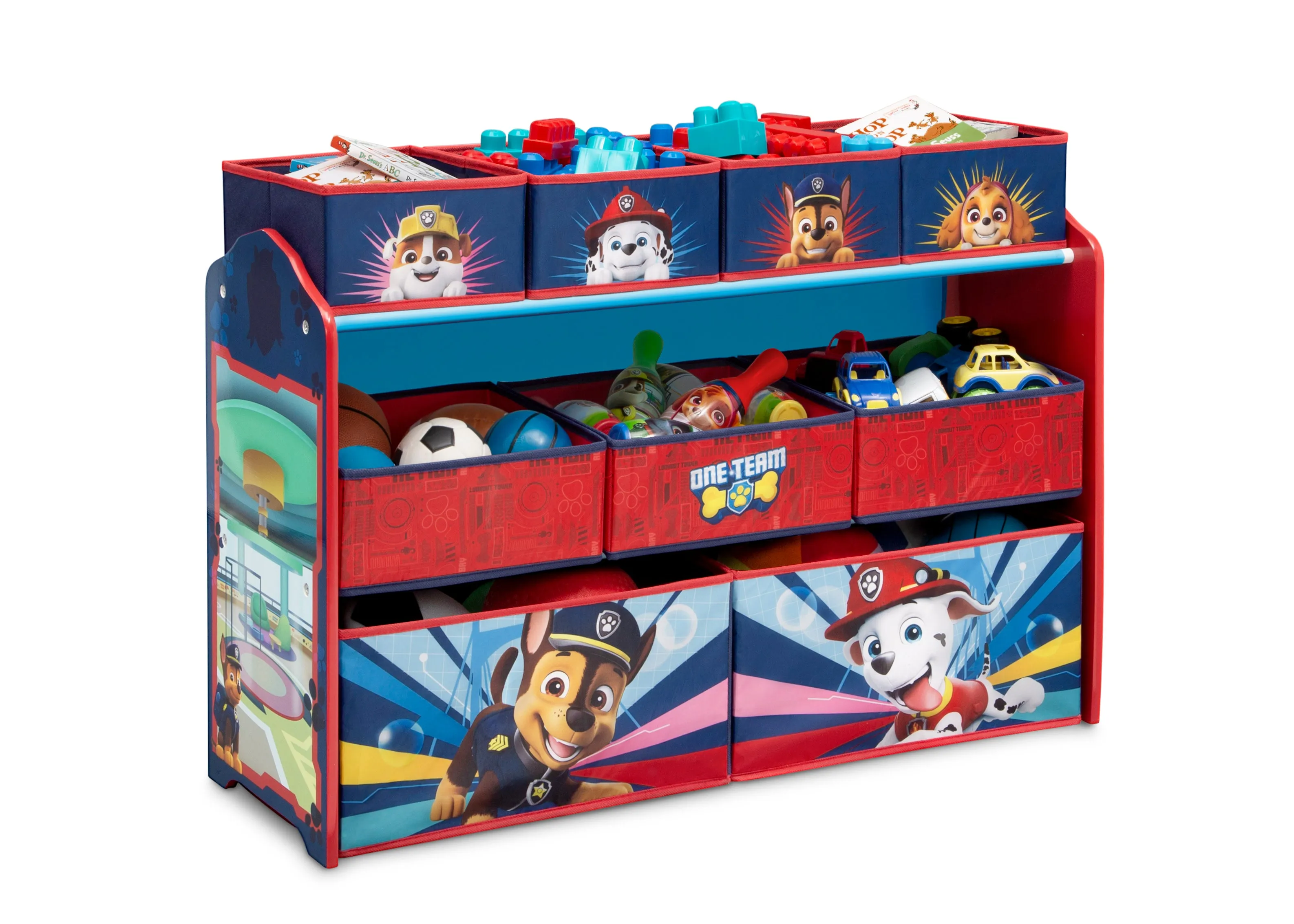 PAW Patrol Deluxe 9 Bin Design and Store Toy Organizer