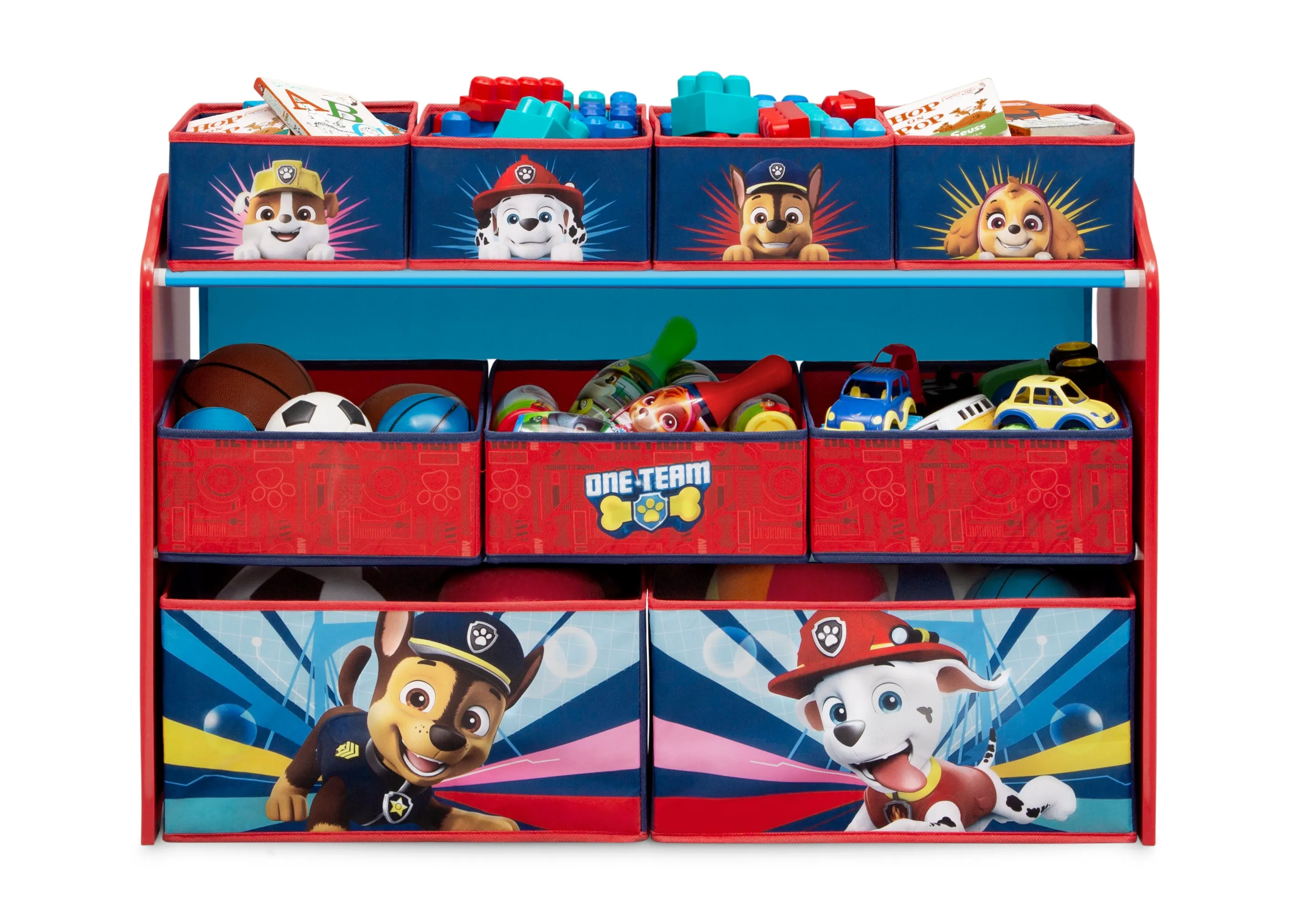 PAW Patrol Deluxe 9 Bin Design and Store Toy Organizer