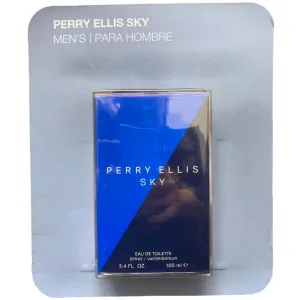 Perry Ellis A013723 Sky Men's Eau de Toilette Spray, 3.4floz