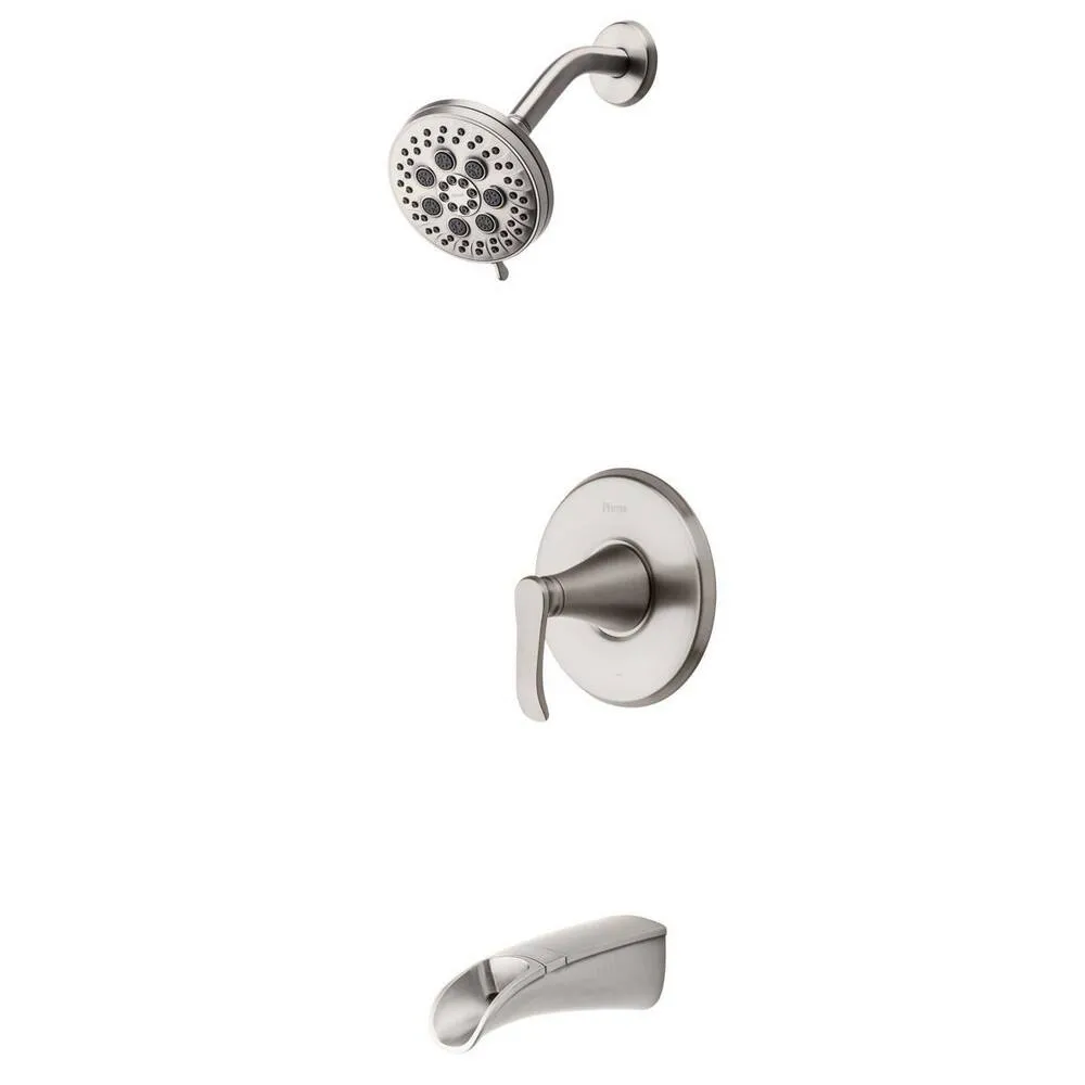 Pfister L8P8-WS2-JDSGS Jaida Brushed Nickel 1-Handle Single Hole 4-in Centerset Bathroom Sink Faucet