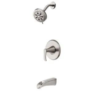 Pfister L8P8-WS2-JDSGS Jaida Brushed Nickel 1-Handle Single Hole 4-in Centerset Bathroom Sink Faucet
