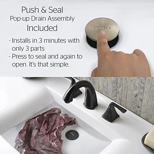 Pfister LF042JDKK Jaida Single Control 4" Centerset Bathroom Faucet in Brushed Nickel