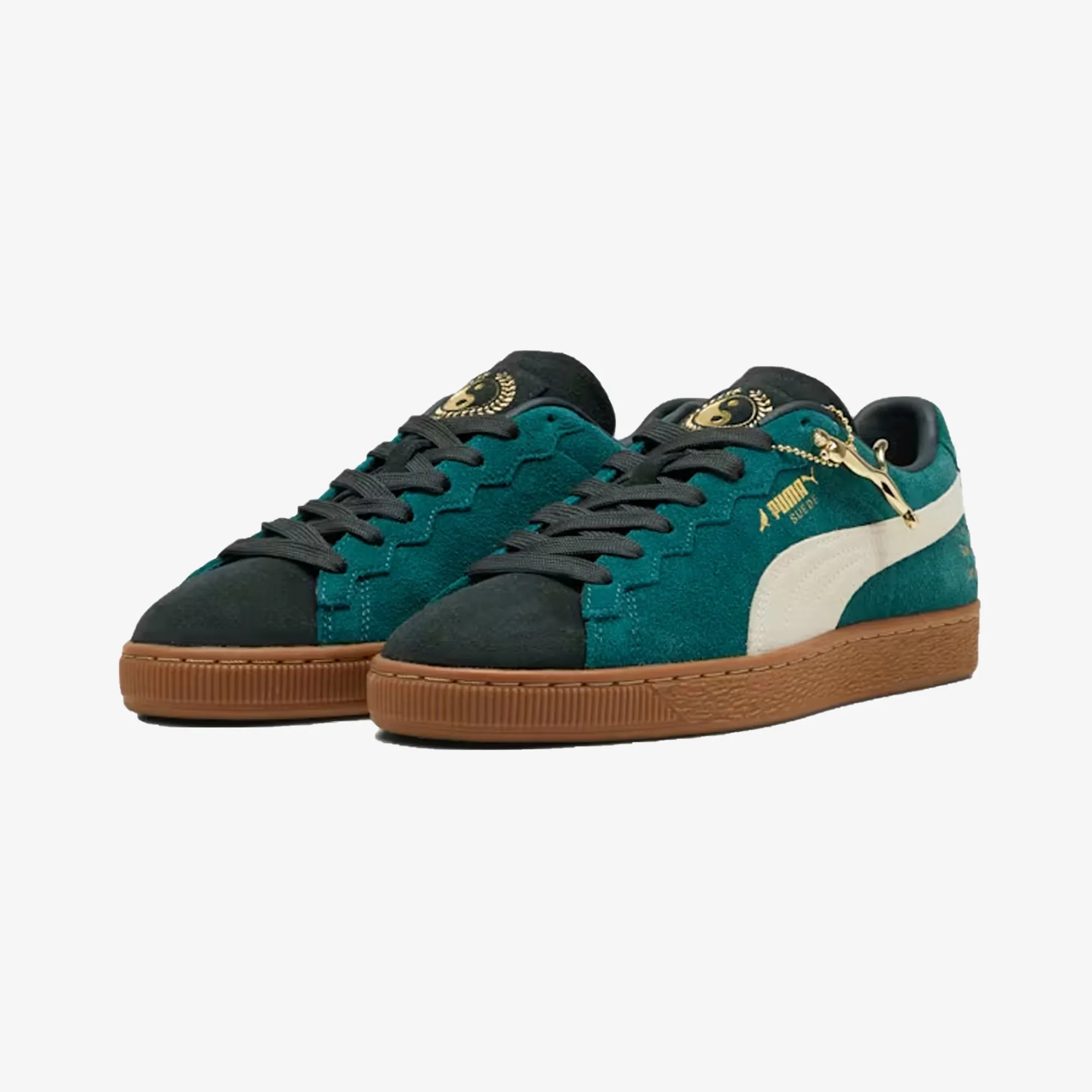 Puma | STAPLE G SUEDE  { MALACHITE-ALPINE SNOW