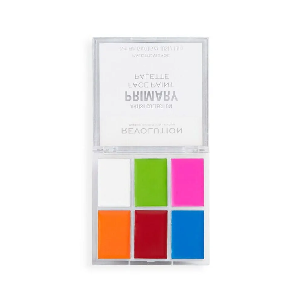 Revolution Beauty Artist Collection Primary Paint Face Palette