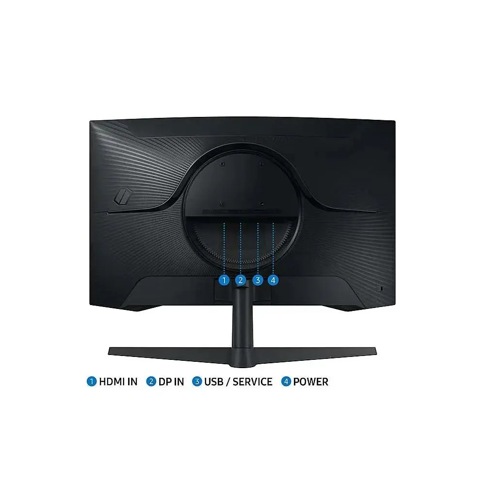 Samsung LS32CG552ENXZA 32" Odyssey 1000R Curved QHD 165Hz 1ms AMD FreeSync Gaming Monitor, Black