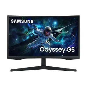Samsung LS32CG552ENXZA 32" Odyssey 1000R Curved QHD 165Hz 1ms AMD FreeSync Gaming Monitor, Black