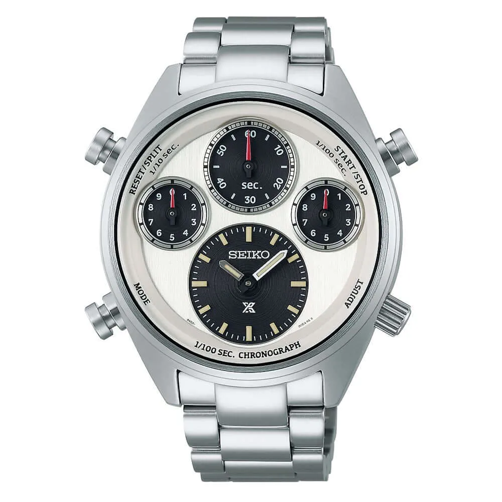 Seiko SFJ009P1 Prospex Speedtimer Watch Solar Quartz Chronograph