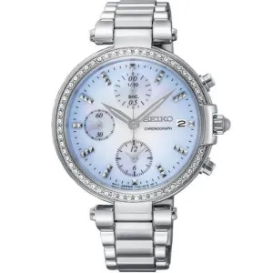 Seiko SNDV39P1 Chronograph Ladies Watch