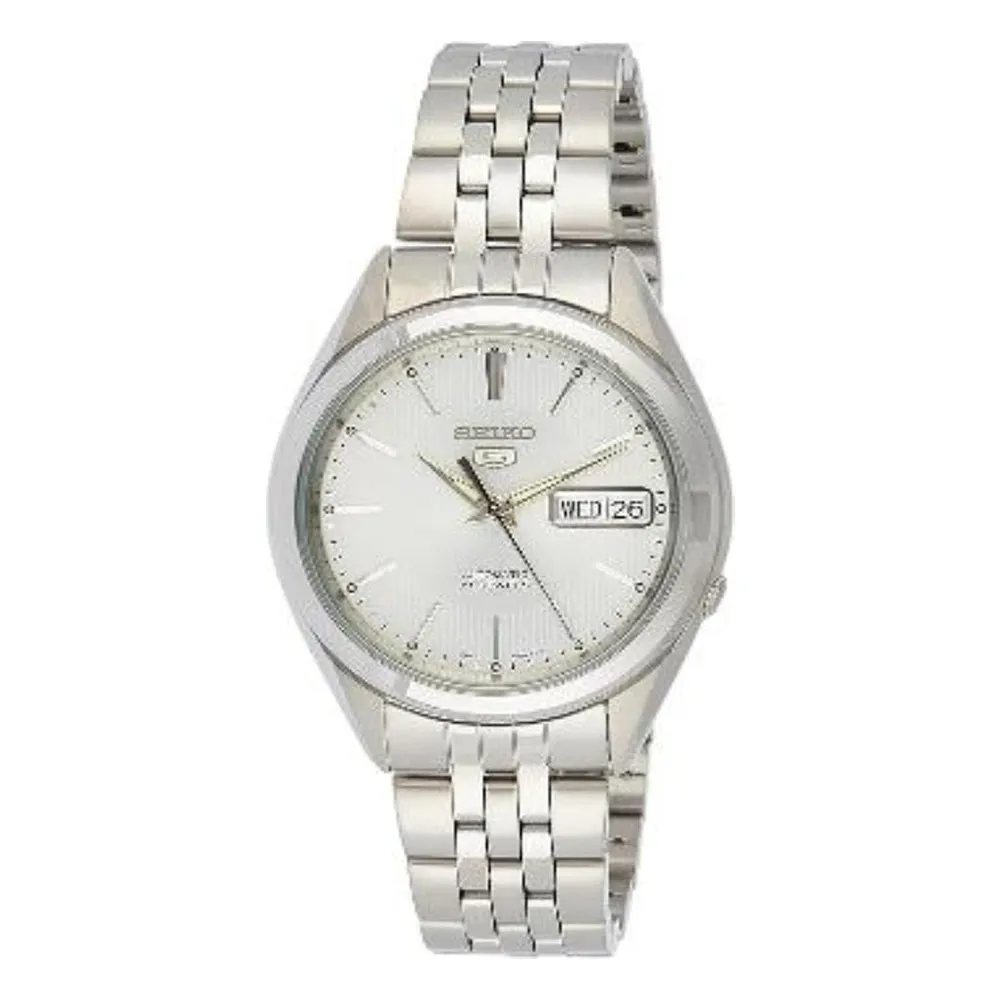 Seiko SNKL15K1 Series 5 Stainless Steel Silver Automatic Men's Automatic Watch
