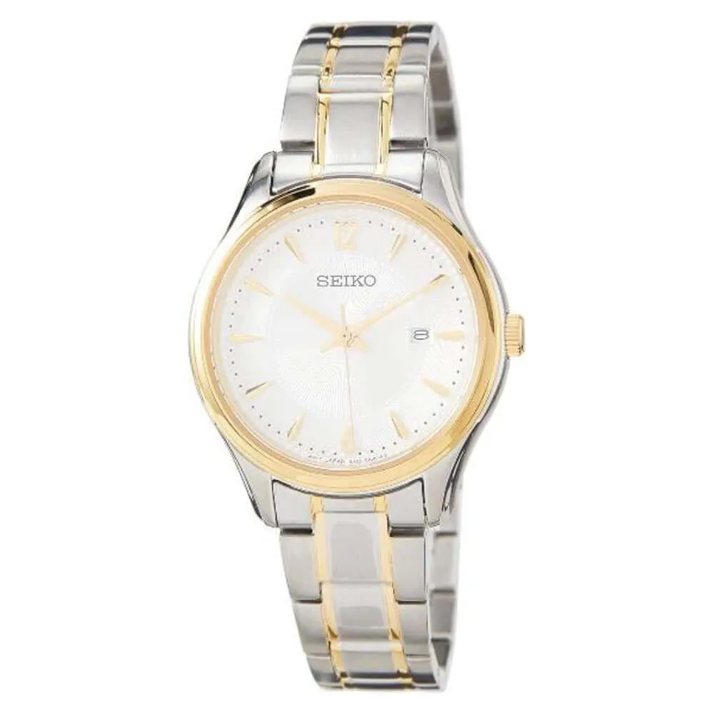 seiko SUR474P1 Sapphire Quartz Silver Dial Ladies Watch