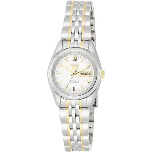 seiko Women's Quartz Watch. Analog Display and Stainless Steel Strap SYMA35K1