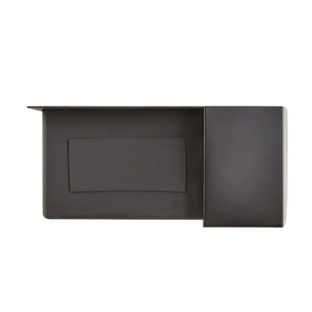 Signature Hardware 441079 Atlas 33" Farmhouse Single Basin Stainless Steel Kitchen Sink with Curved Apron, Gunmetal Black -88 In