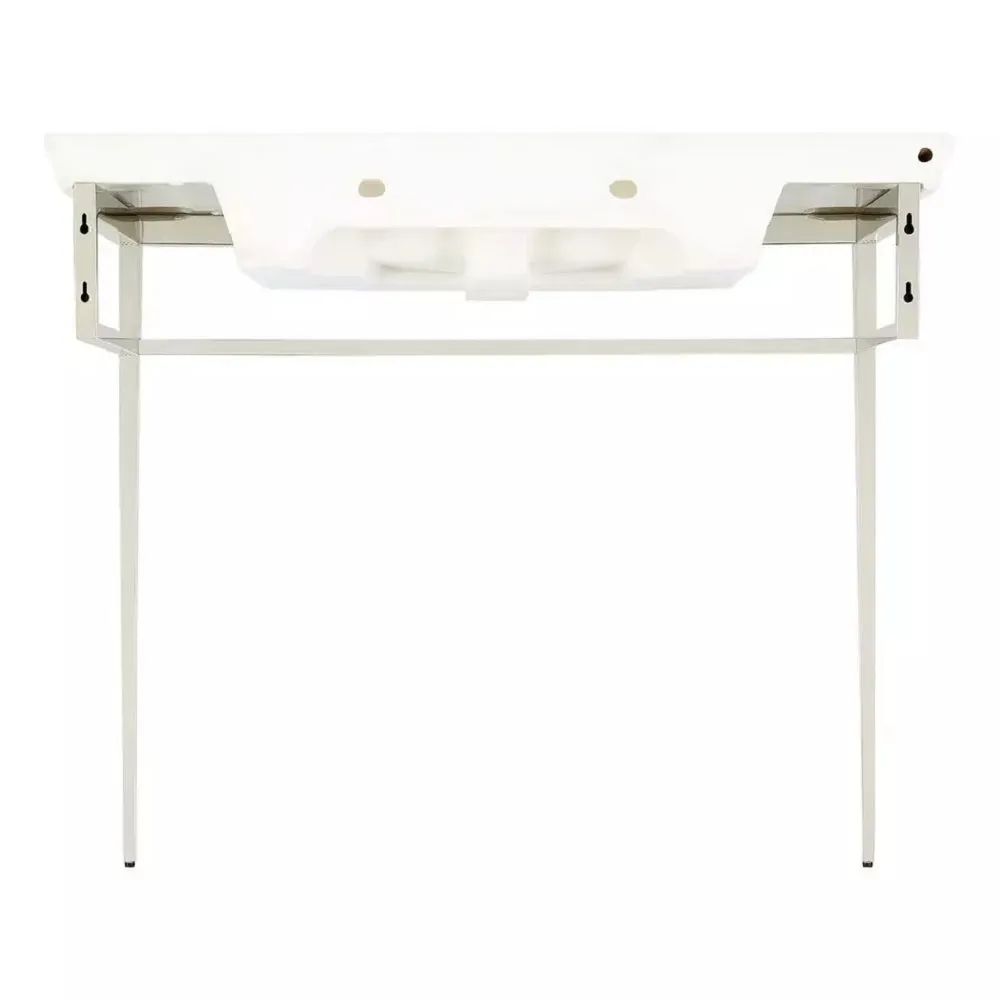 Signature Hardware SH663034PN Olney Metal Stand - Polished Nickel