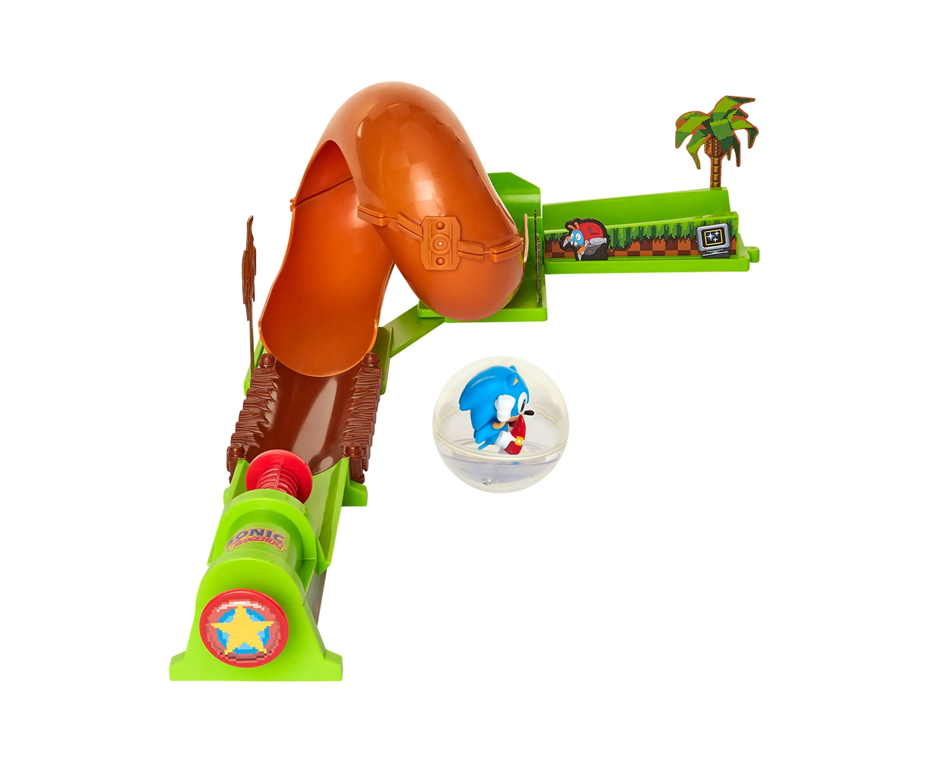 Sonic The Hedgehog Pinball Green Hill Zone Playset