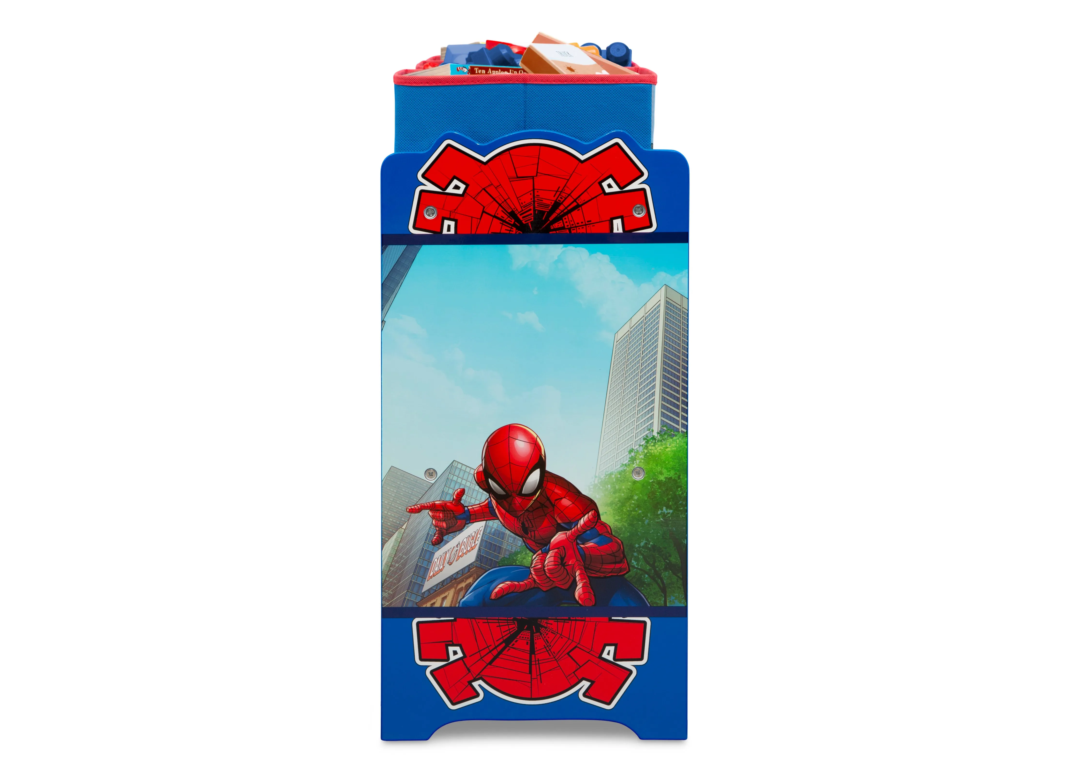 Spider-Man Deluxe 9 Bin Design and Store Toy Organizer