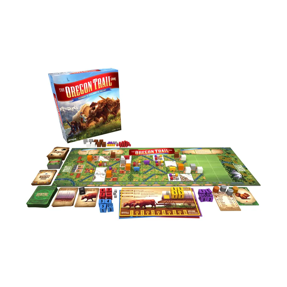 The Oregon Trail Game: Journey to Willamette Valley Board Game