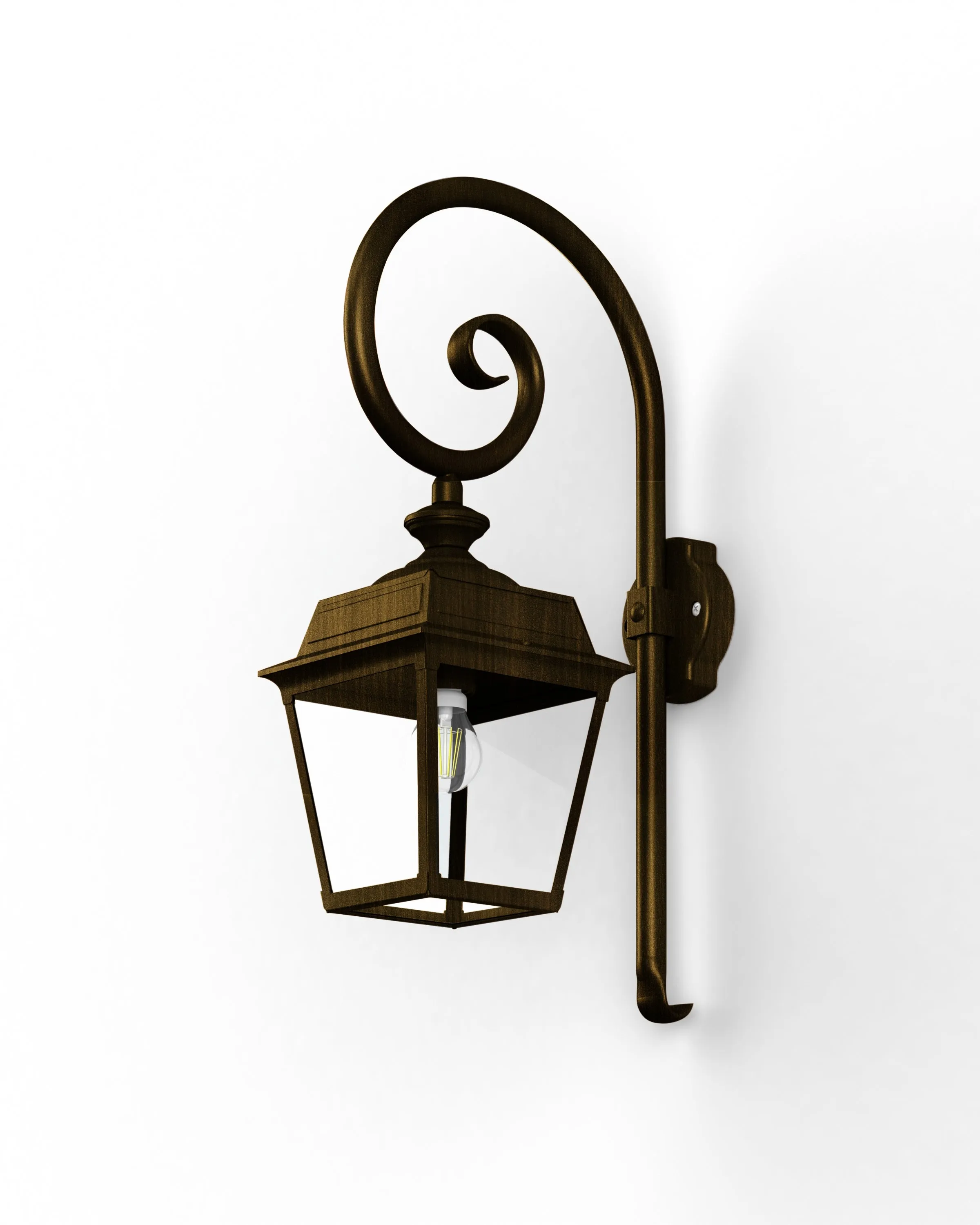 Traditional Ornamental Wall Lantern