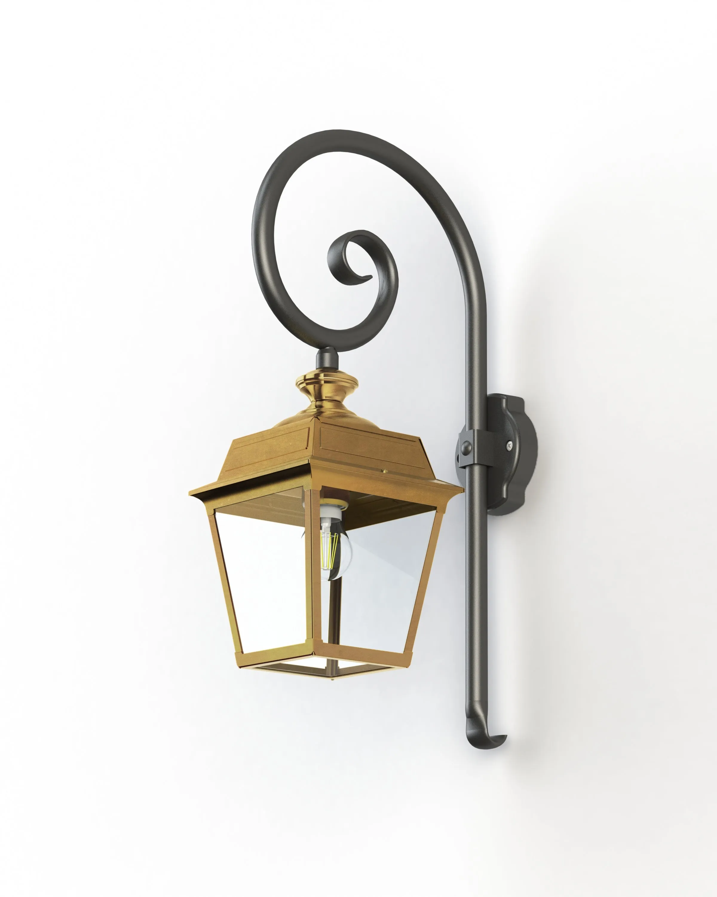 Traditional Ornamental Wall Lantern