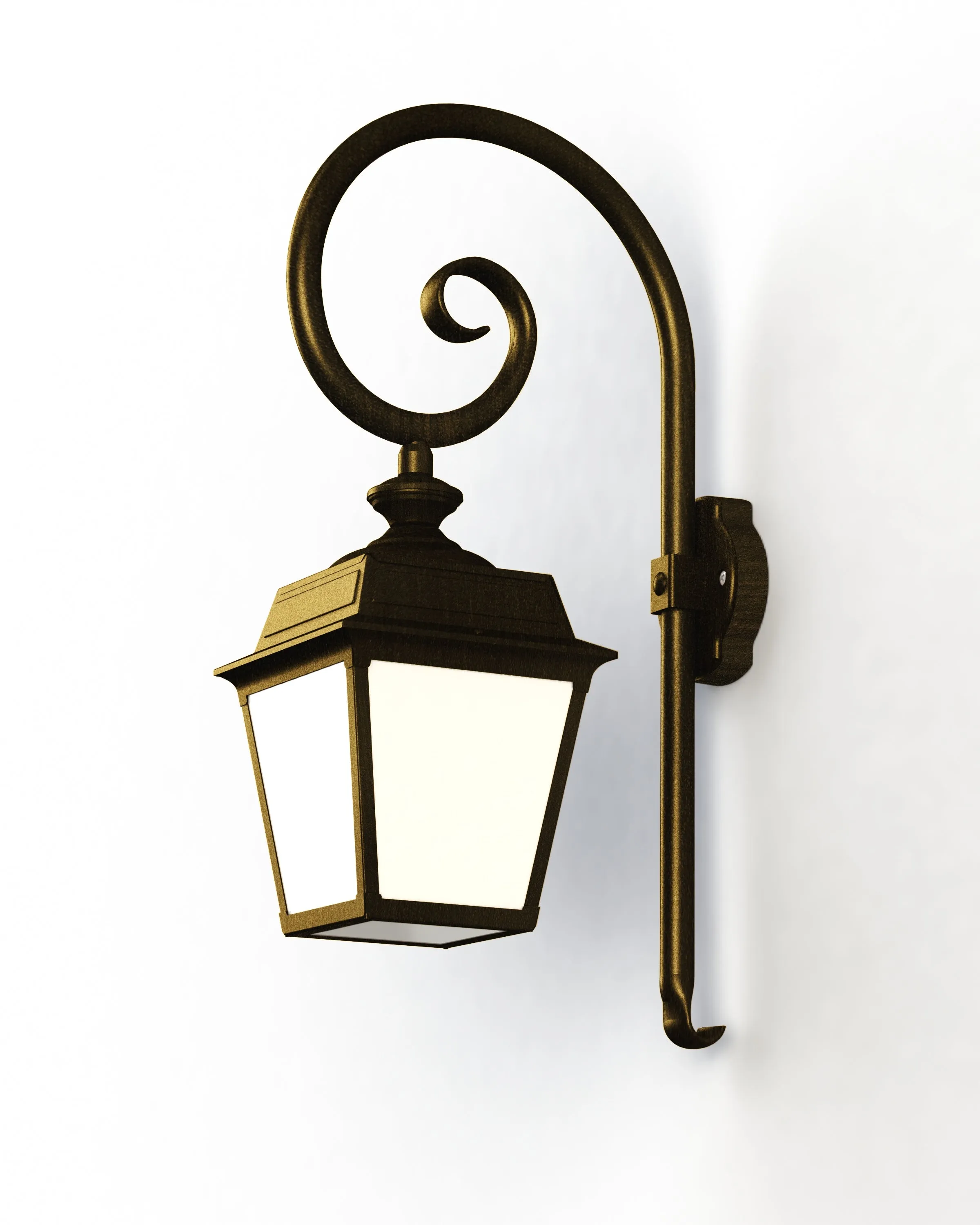 Traditional Ornamental Wall Lantern
