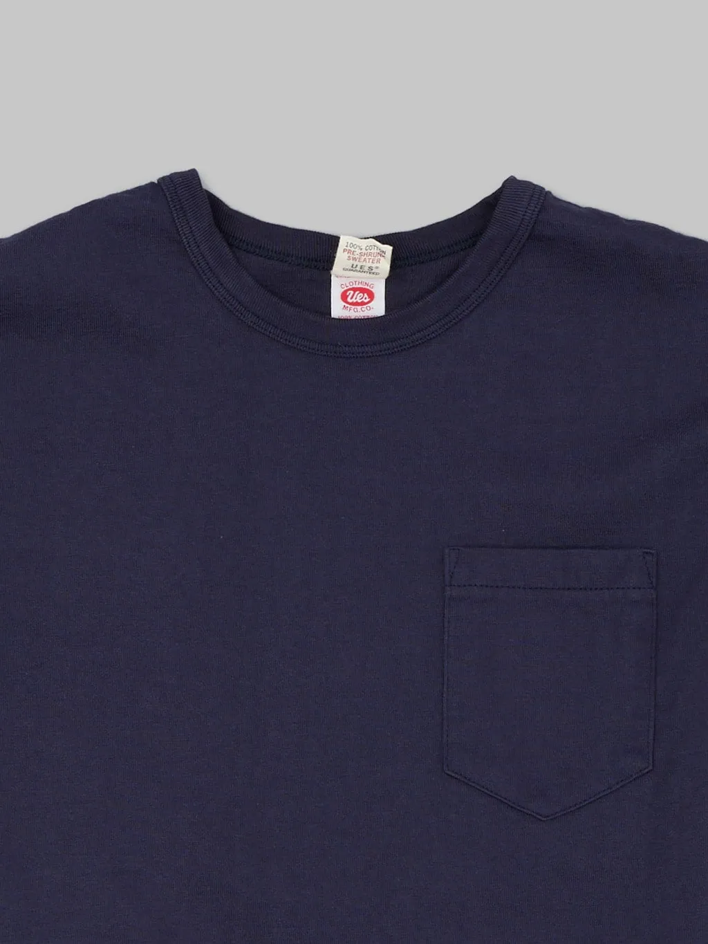 UES Ramayana Crew-Neck Pocket T-Shirt Navy