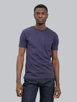 UES Ramayana Crew-Neck Pocket T-Shirt Navy