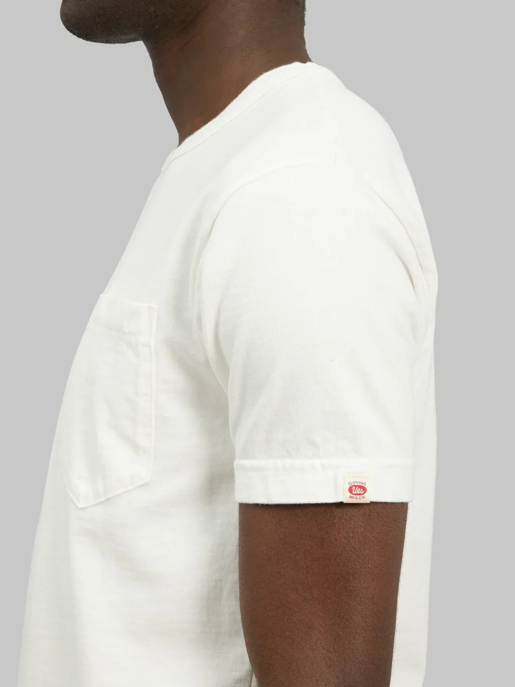 UES Ramayana Crew-Neck Pocket T-Shirt White