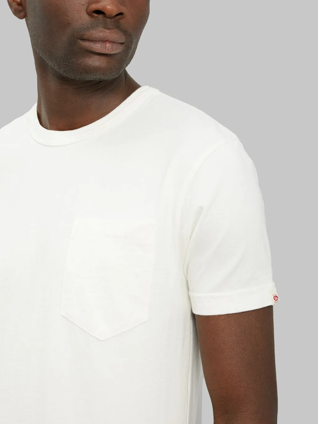 UES Ramayana Crew-Neck Pocket T-Shirt White